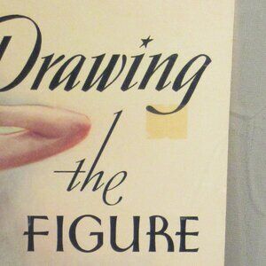 Drawing the Figure, Vintage/Retro, Art book, Life Drawing, how to Draw, Nudity